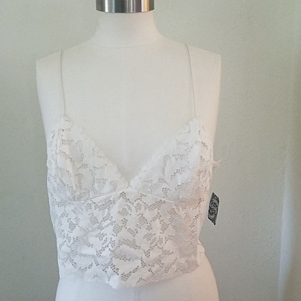 🆕 Free People Intimately Lacey Lace Brami - Picture 4 of 6